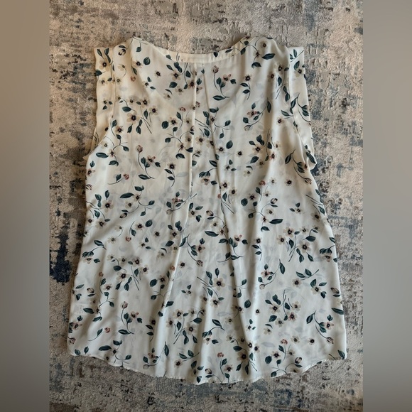 Pleione Floral Sleeveless Blouse Womens size XL cream
No snags or flaws - Picture 2 of 3